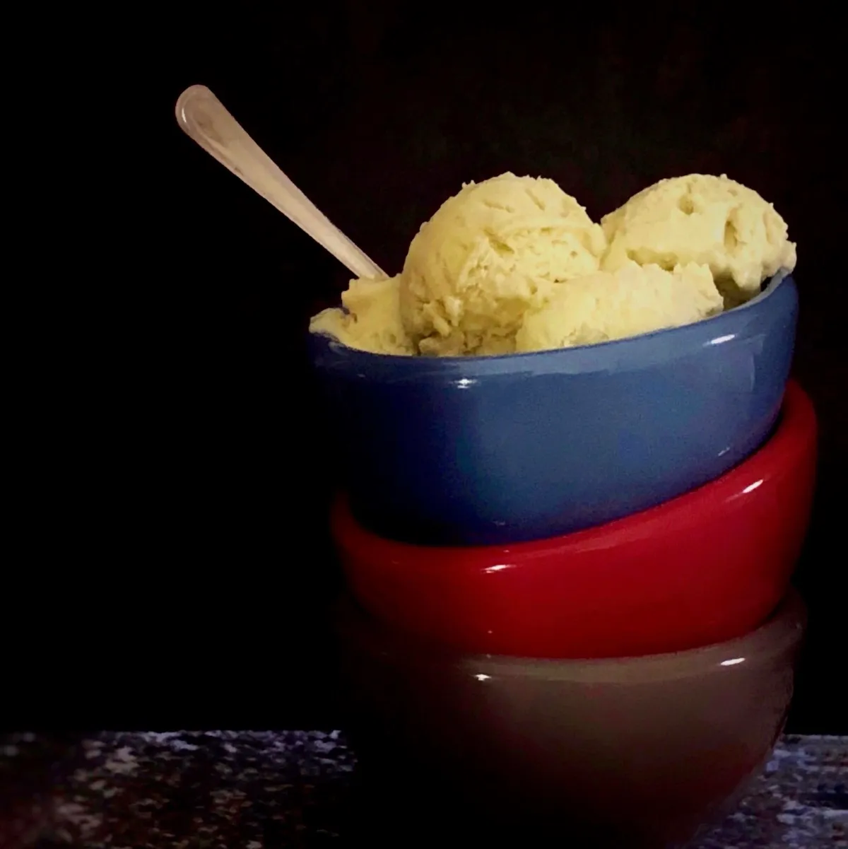 Avocado Lemon No Churn Ice cream