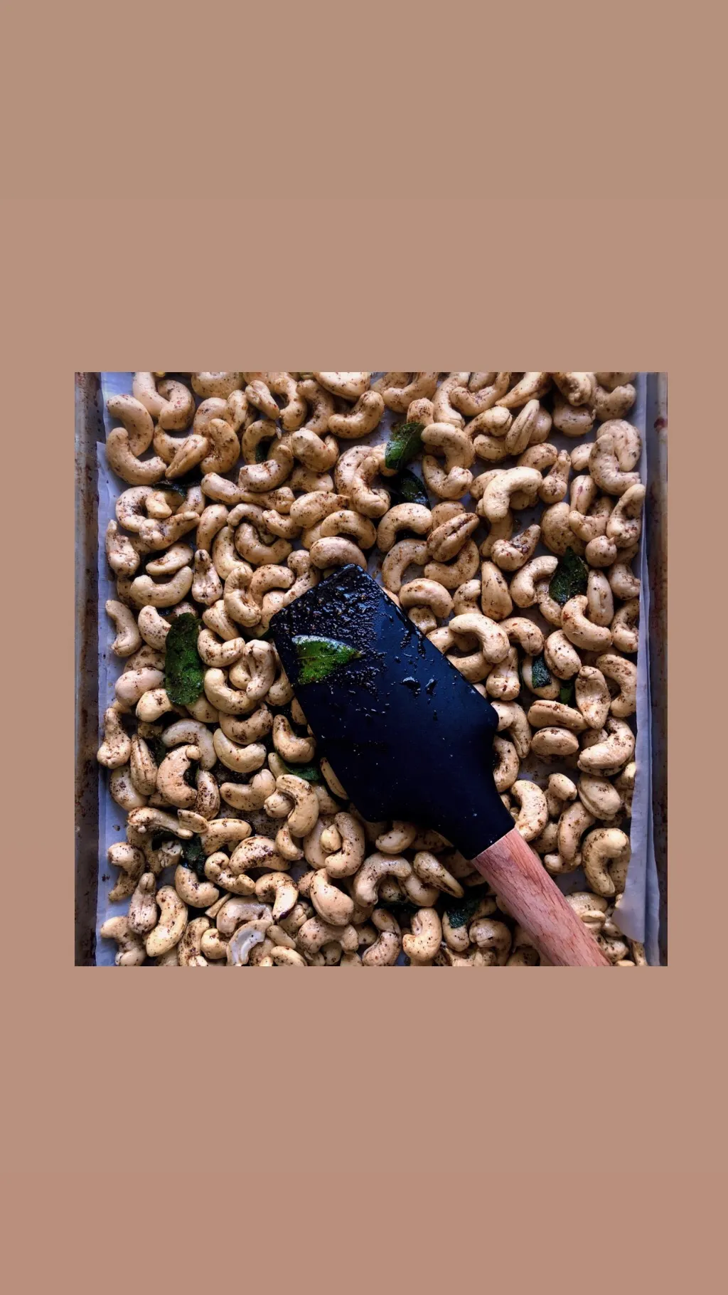Baked Masala Cashew Nuts