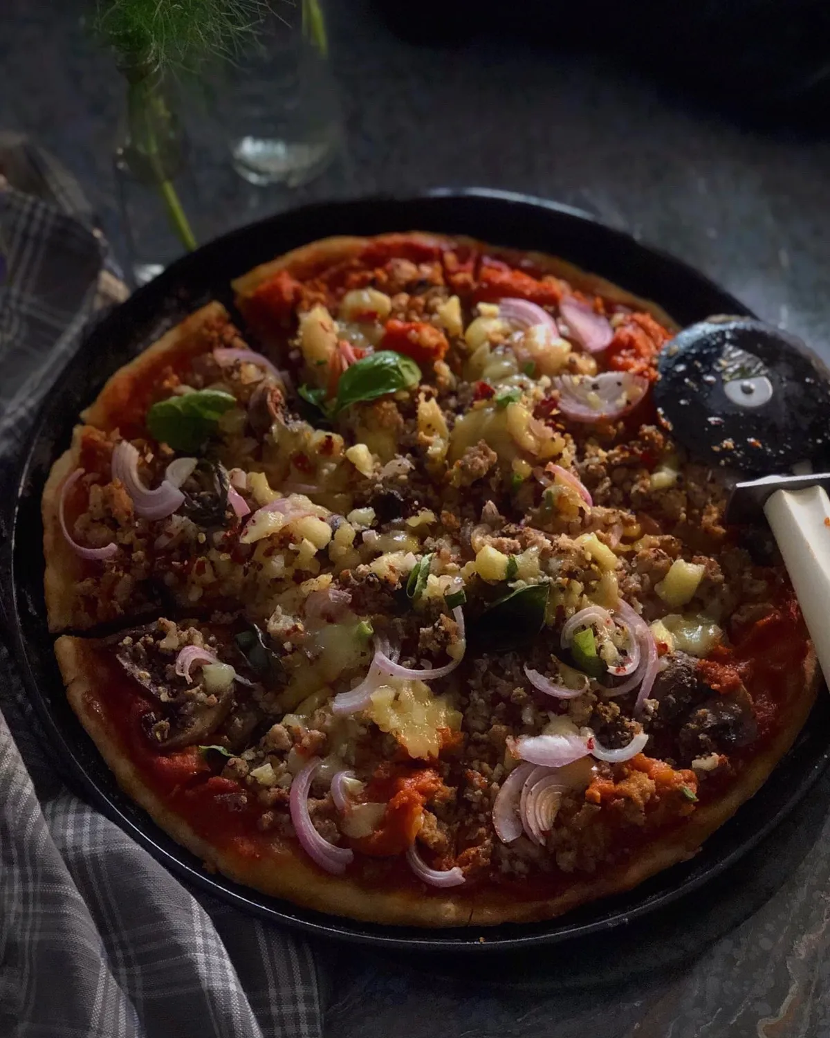 Beer Crust Pizza