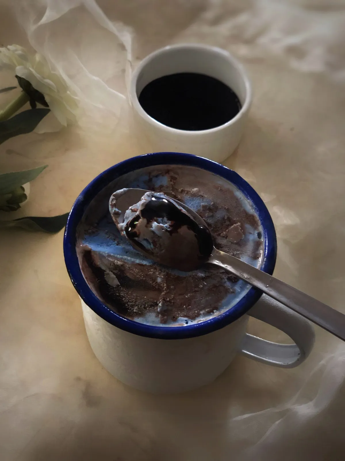 Blue Spirulina Ice cream