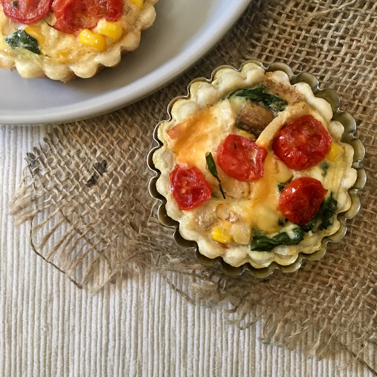 Cheesy Quiche