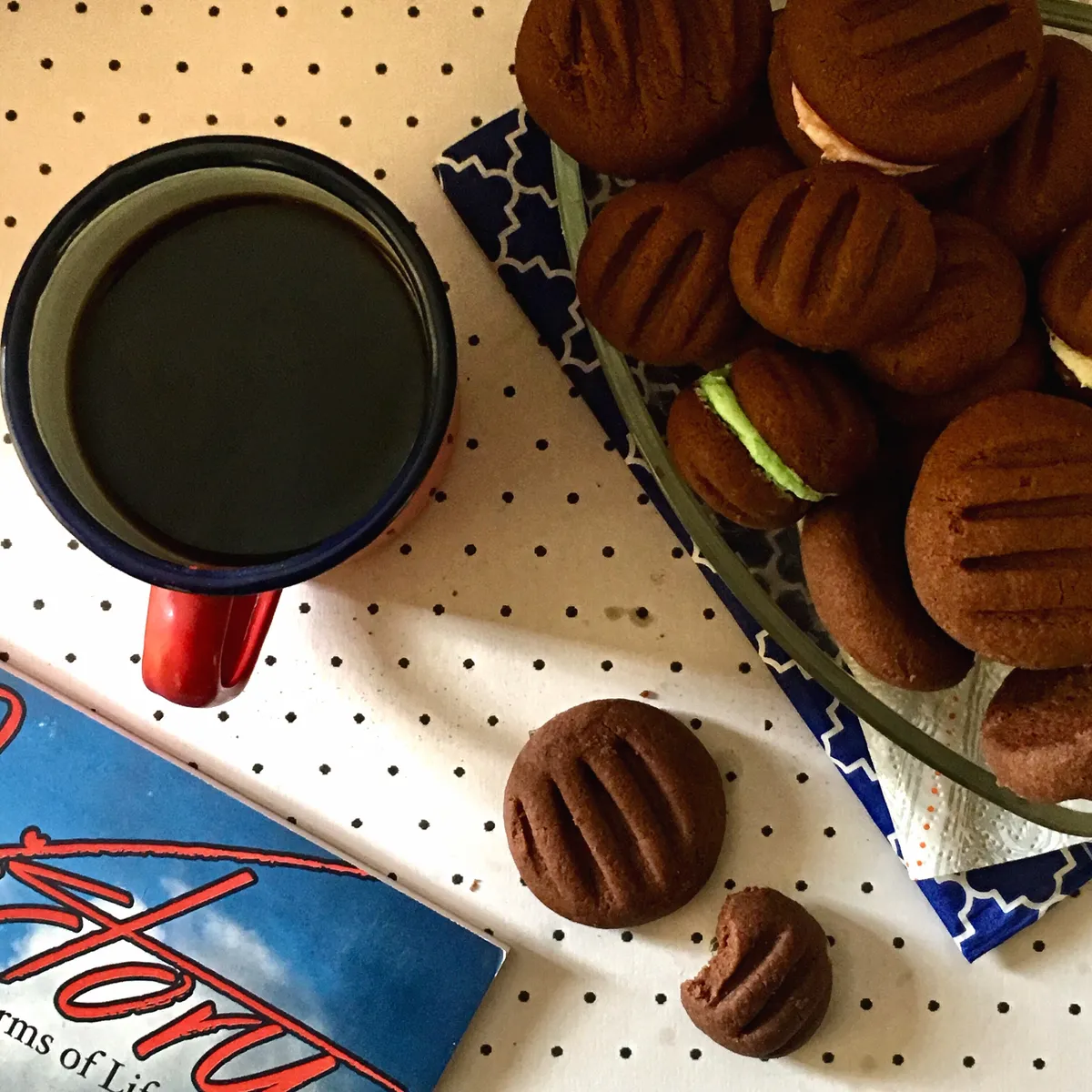 Chocolate melting moments