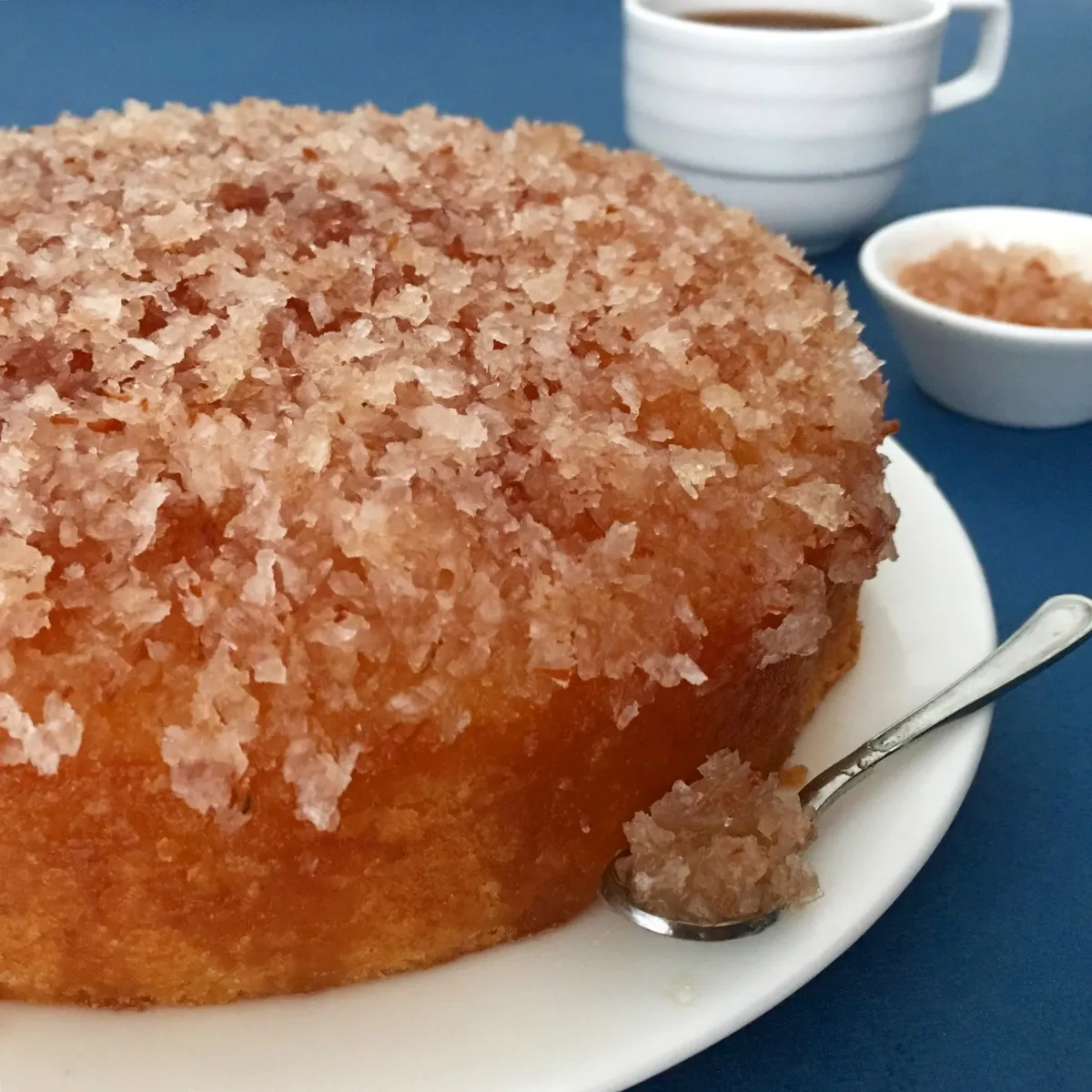 Coconut orange cake..