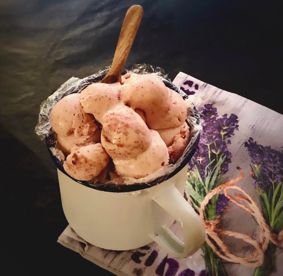 Cranberry Orange Ice cream