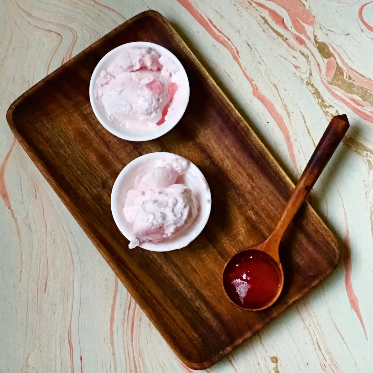 Guava ice cream..