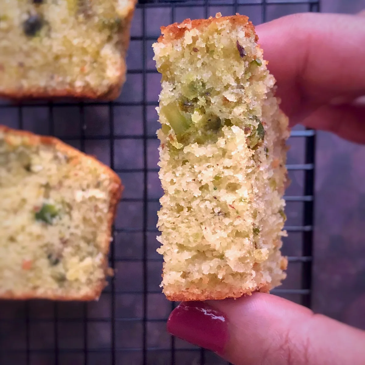 Lemon Pistachio Butter Cake