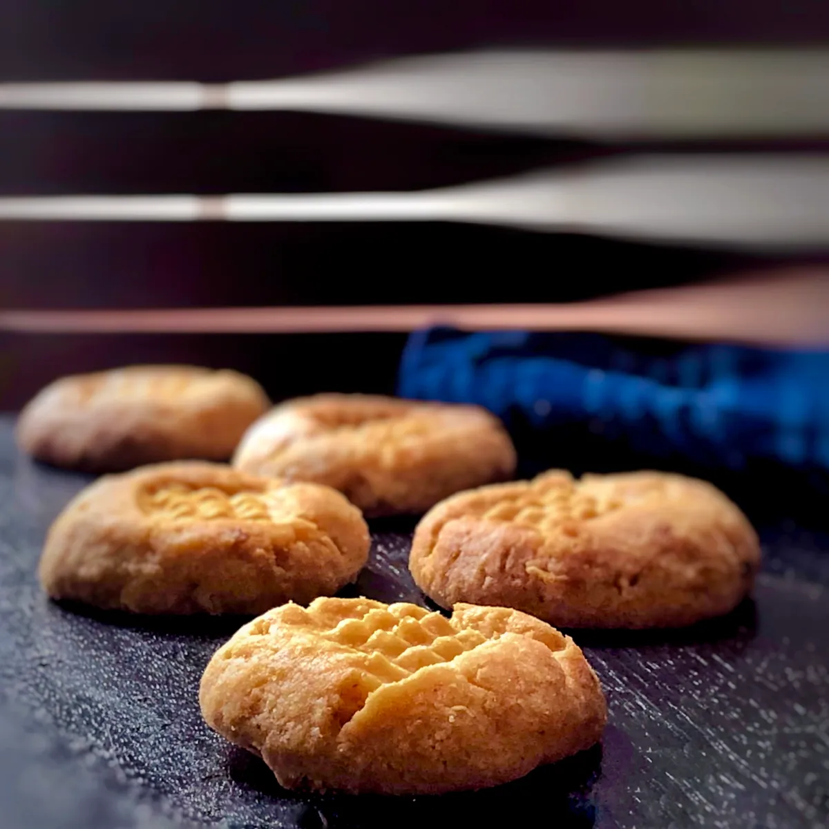 Peanut Orange Ginger Cookies