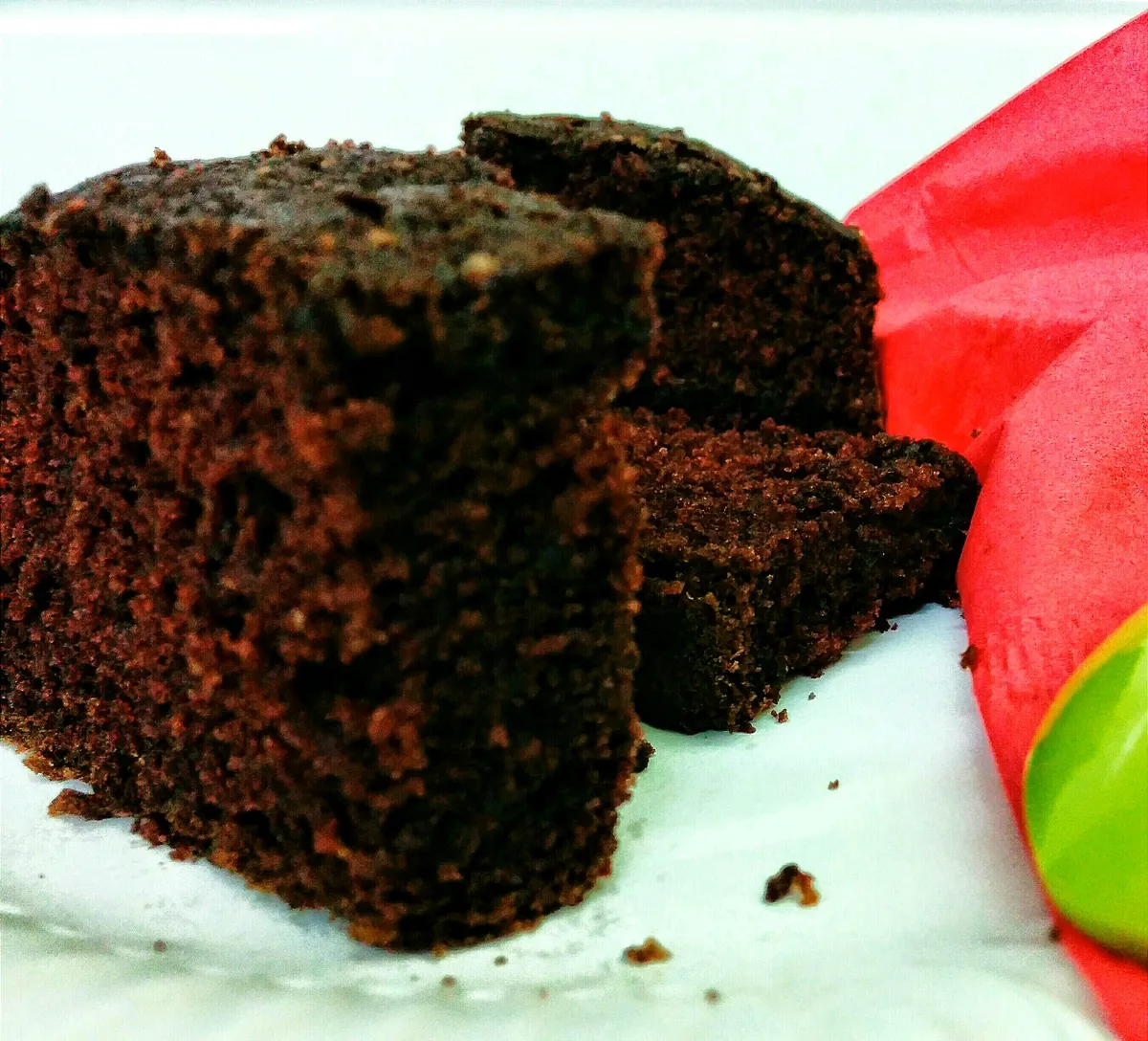 Red wine chocolate cake