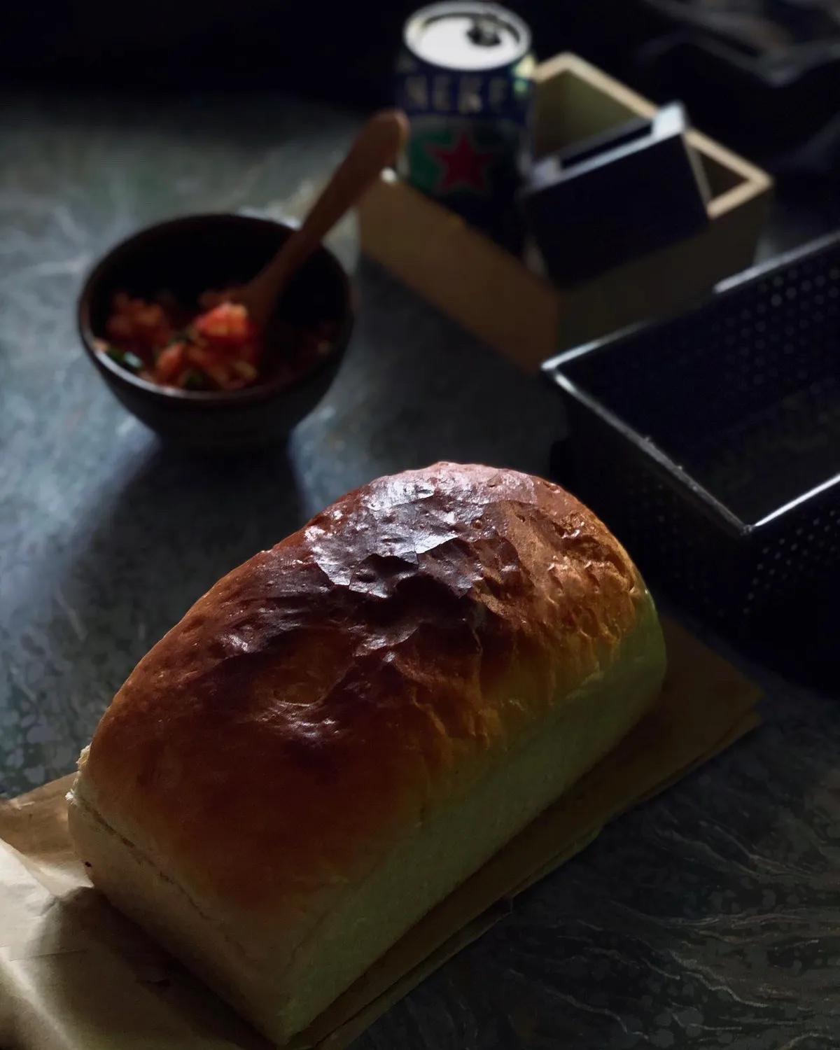 Rosemary Garlic Beer Bread