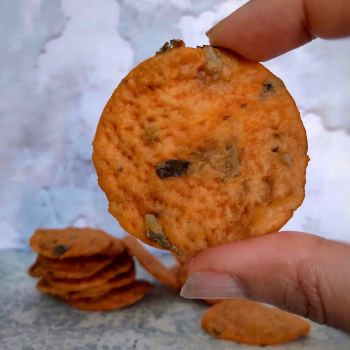Spicy Coconut milk Crackers