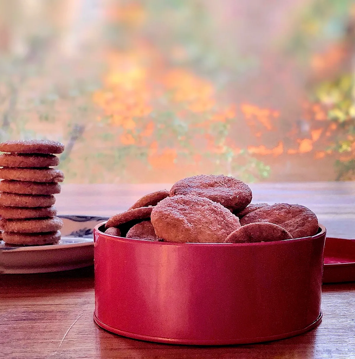 Spicy Gingersnap Cookies