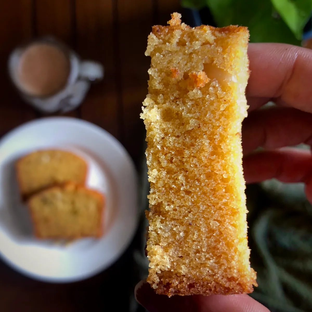 Spicy Honey Walnut Tea Cake