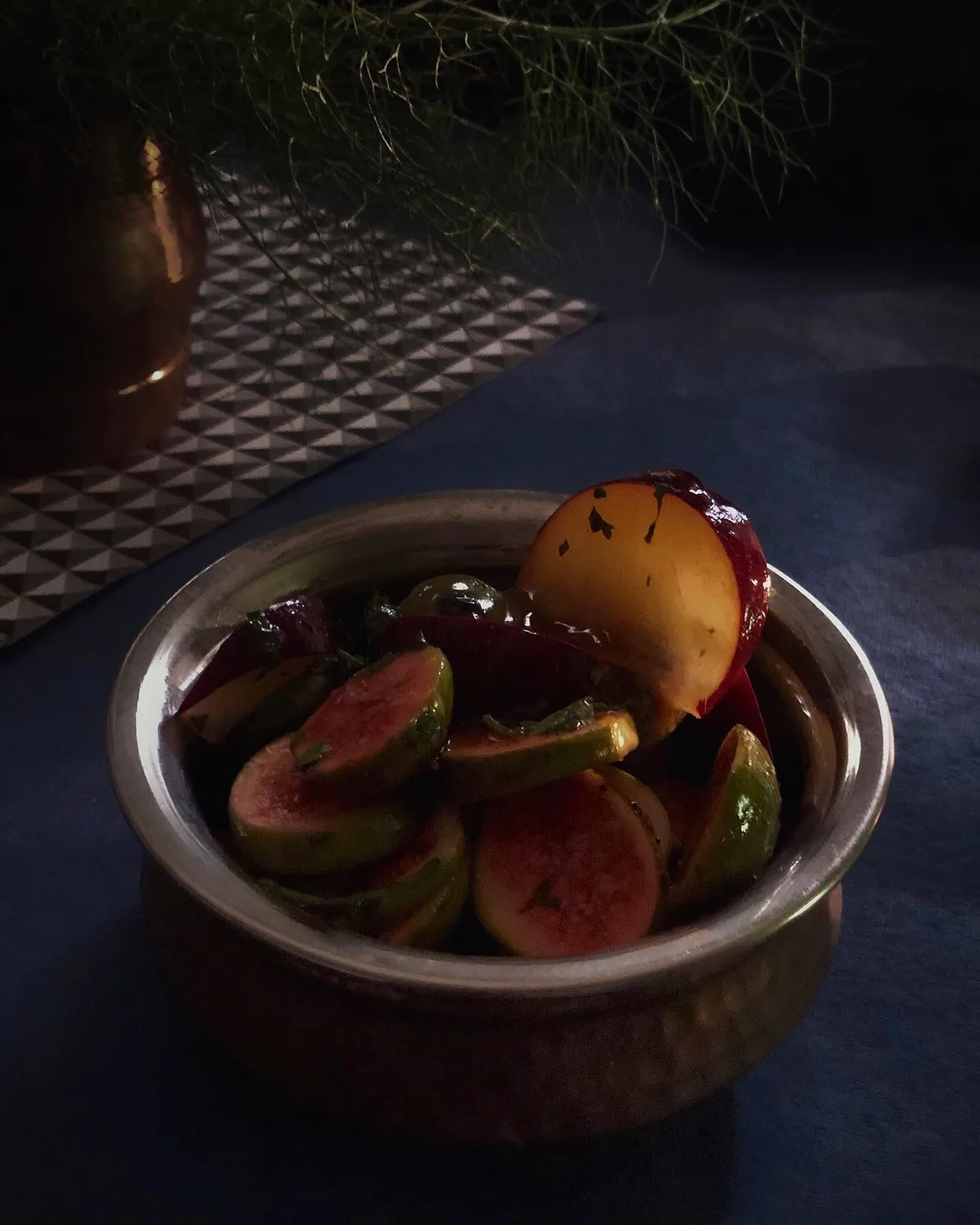 Spicy Plum Salad
